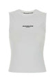 Alexander Wang Fitted Tank W/ Logo Print