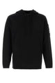 C.p. Company Cotton Sea Island Hooded Lens Sweater