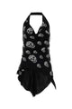 Alexander Mcqueen Scarf Hlter Neck Top