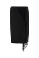 Alexander Mcqueen Reg Waist Lace Skirt