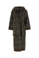 Brunello Cucinelli Cardigan M/L C/Sciarpa Prestige Jacquard Galles Ga