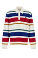 Ami Stripedpolowithamiboucletteovalpatch