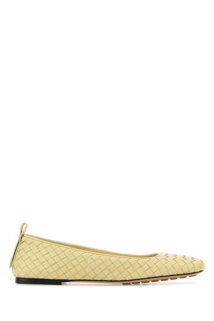 Bottega Veneta Ballerina Intreccio Sqaured Toe