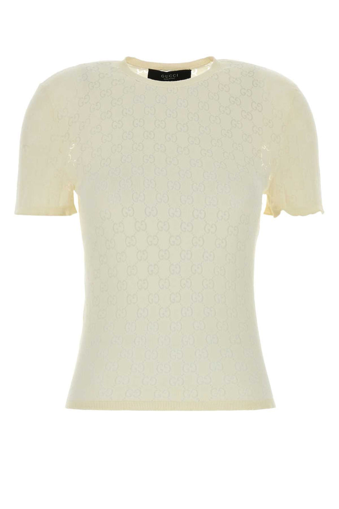 Gucci S/S Cw/Nk Top