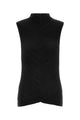 Calvin Klein Sl Plisse Mock Neck Top