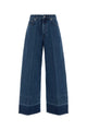 Givenchy Raw Edge Wide Leg Denim Trousers