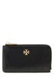 Tory Burch Charlie Quilted Zip Card Case