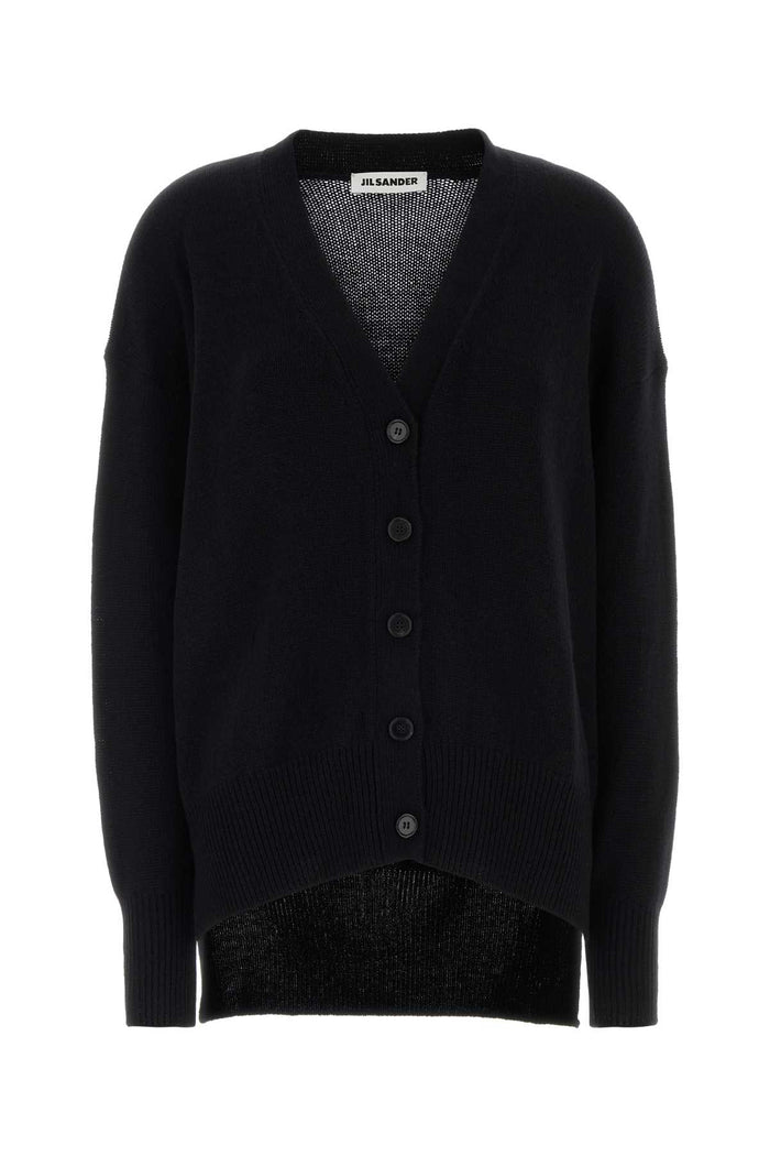 Jil Sander V-Neck Ls Cardigan