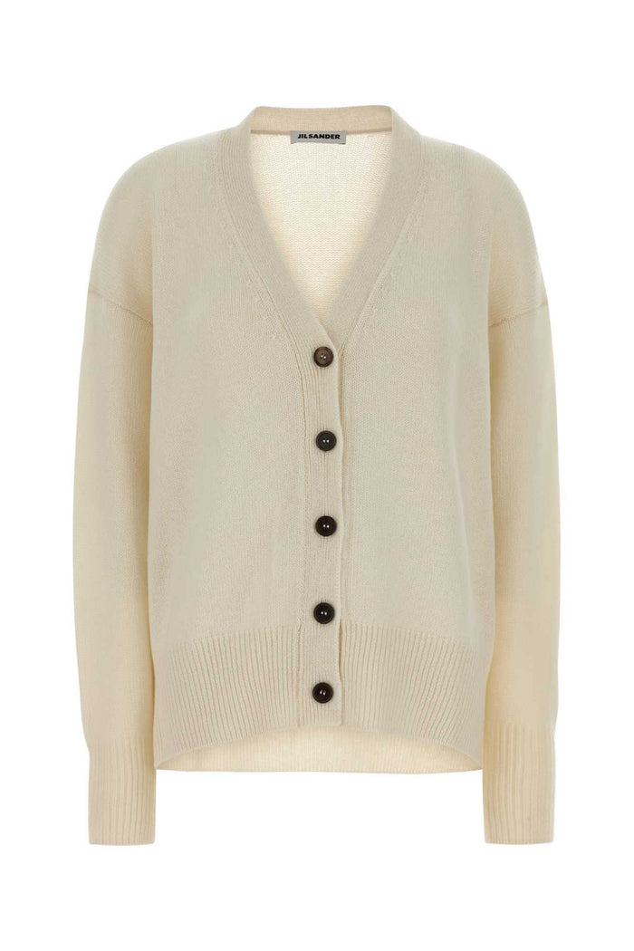 Jil Sander V-Neck Ls Cardigan
