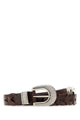 Golden Goose Deluxe Brand Belt Juno New Woven Washed Leather