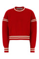 Golden Goose Deluxe Brand Journey W's Boxy Crewneck Rachel Cotton Waffle