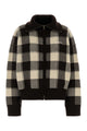 Golden Goose Deluxe Brand Journey W's Knit Dress Rachelle Wool Check Jacquar