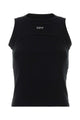 Off White Off Stamp Rib Round Tank Top