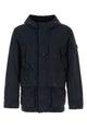 Stone Island Short Parka - Navy Blue