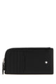 Montblanc Card Holder 7Cc With Zip In Sartorial Leather