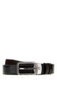 Montblanc Rectangular 30 Mm Belt In Meisterstück Leather
