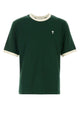 Ami Quota-Bicolortshirtwithoffwhiteamidecoeurembroider