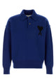 Ami Quota-Polosweaterwithcontrastedamidecoeur