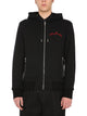 Alexander Mcqueen Hooded Sweatshirt With Zip