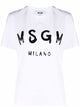 Msgm Tshirt Con Logo