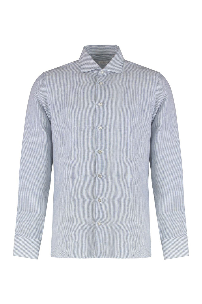 Borriello Striped Linen Shirt