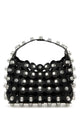 Alexander Wang Embellished Leather Small Rex Handbag