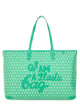 Anya Hindmarch Tote Bag With I Am A Plastic Bag Pattern
