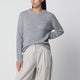 Lisa Yang Grey Lova Cashmere And Silk Sweater