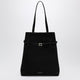 Manu Atelier Tote Du Jour Bag In Black Suede