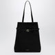 Manu Atelier Tote Du Jour Bag In Black Suede