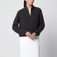 Lisa Yang Dark Green Sadie Zipup Cashmere Cardigan