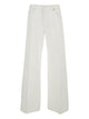 Frame White Cotton Jeans