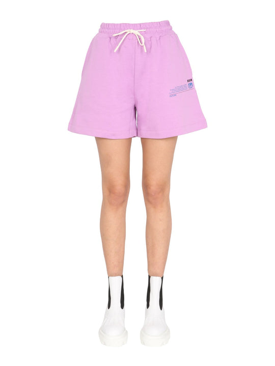 Msgm Cotton Shorts