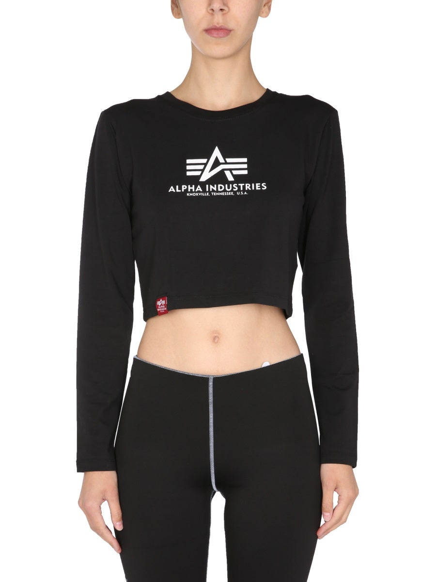 Alpha Industries Cropped Fit T-Shirt