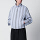Dries Van Noten Textured Striped Zip Jacket