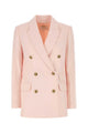 Zimmermann Pastel Pink Linen Crush Blazer
