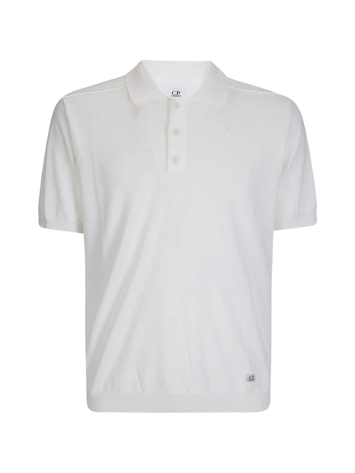 C.p.company Short Sleeve Polo Sweater