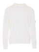 C.p.company Gauze White Sweater