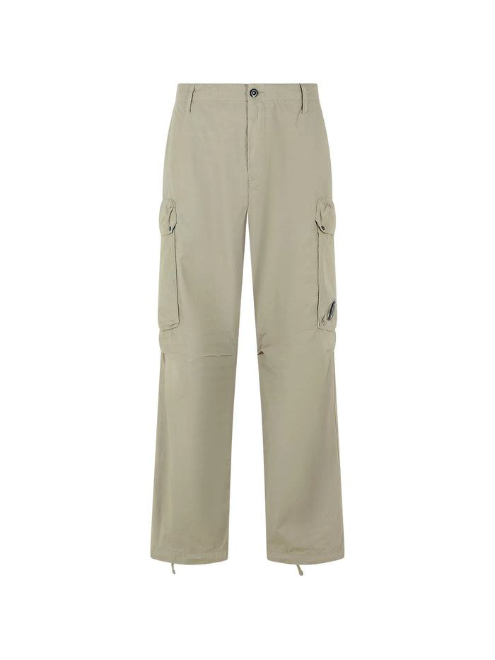 C.p.company Silver Blue Cotton Cargo Pants