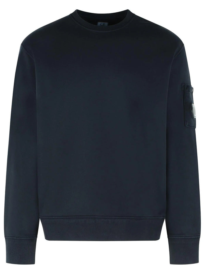 C.p.company Cotton Diagonal Fleece Sweatshirt
