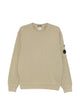 C.p.company Crew Neck Sweatshirt With Logo Patch