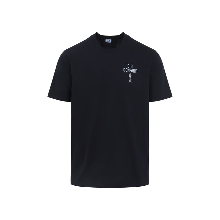 C.p.company Blue Cotton T-Shirt