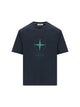 Stone Island Navy Blue Star Chest T-Shirt