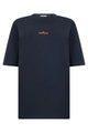Stone Island S.i. Logo T-Shirt Navy Blue