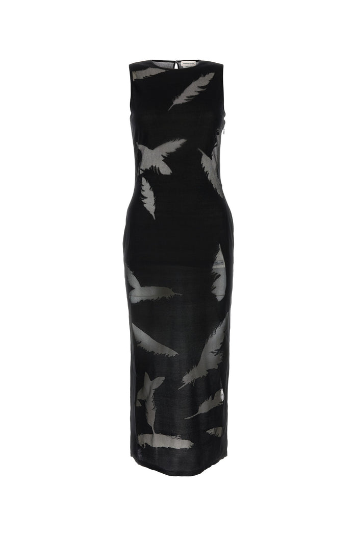 Alexander Mcqueen Feathr Intrs Pncl Dr