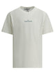 Stone Island Kids White Cotton T-Shirt