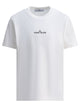 Stone Island Kids White Cotton T-Shirt