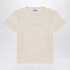 Stone Island Sandy Colour T-Shirt With Logo Print