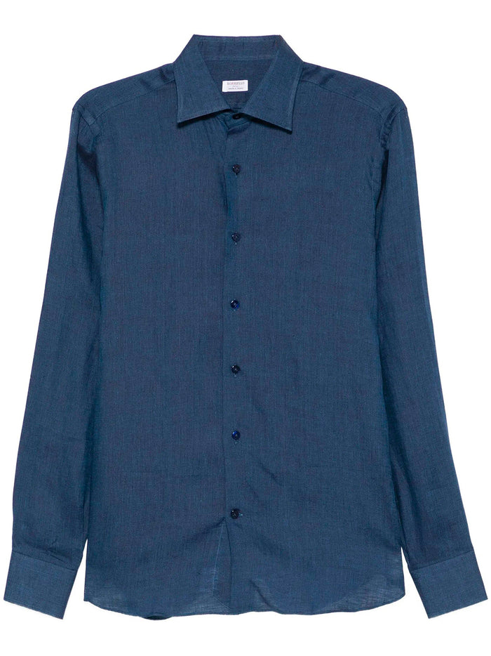 Borriello Linen Long-Slevee Shirt