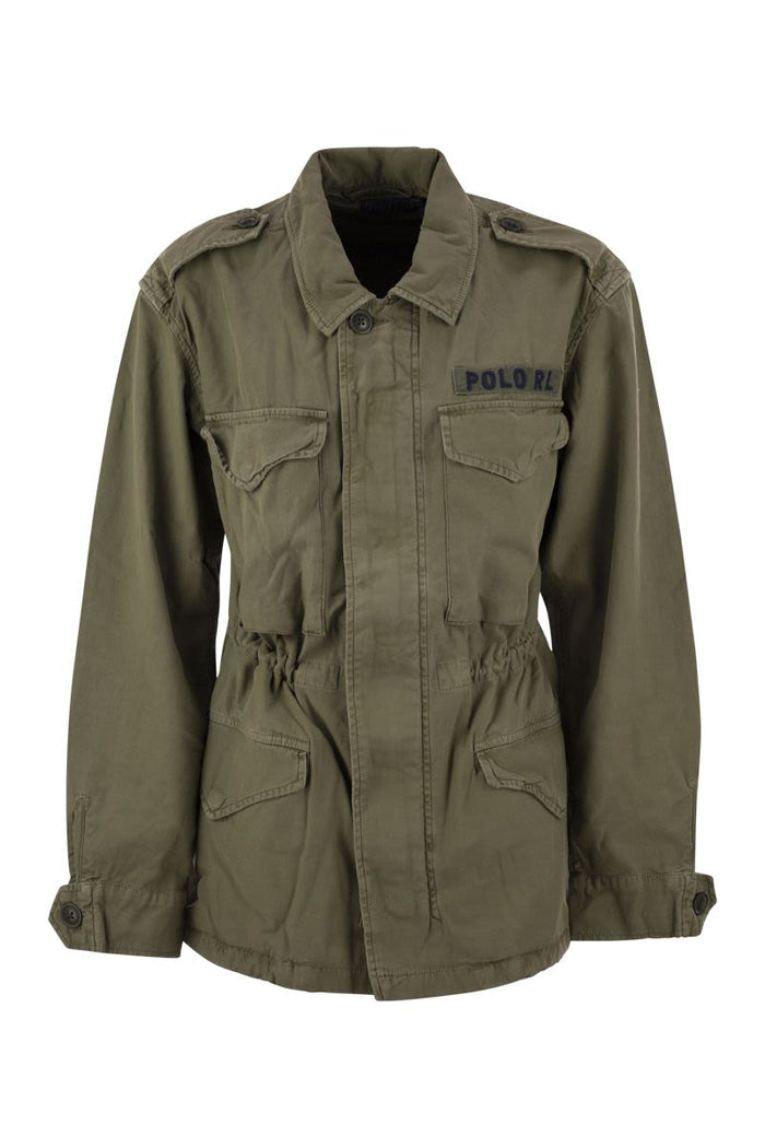 Polo Ralph Lauren Cotton Twill Military Jacket